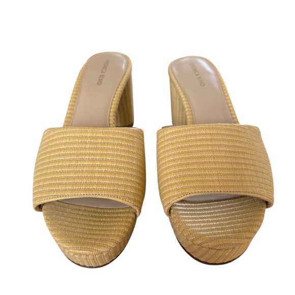 Veronica Beard Dali Leather Platform Sandals - Picture 9 of 9